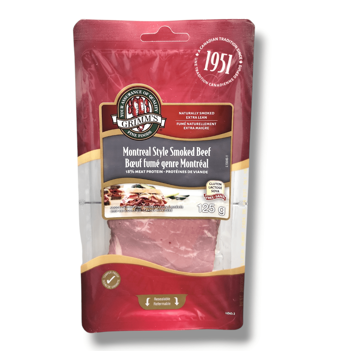 Grimm’s Montreal Style Smoked Beef (125g)