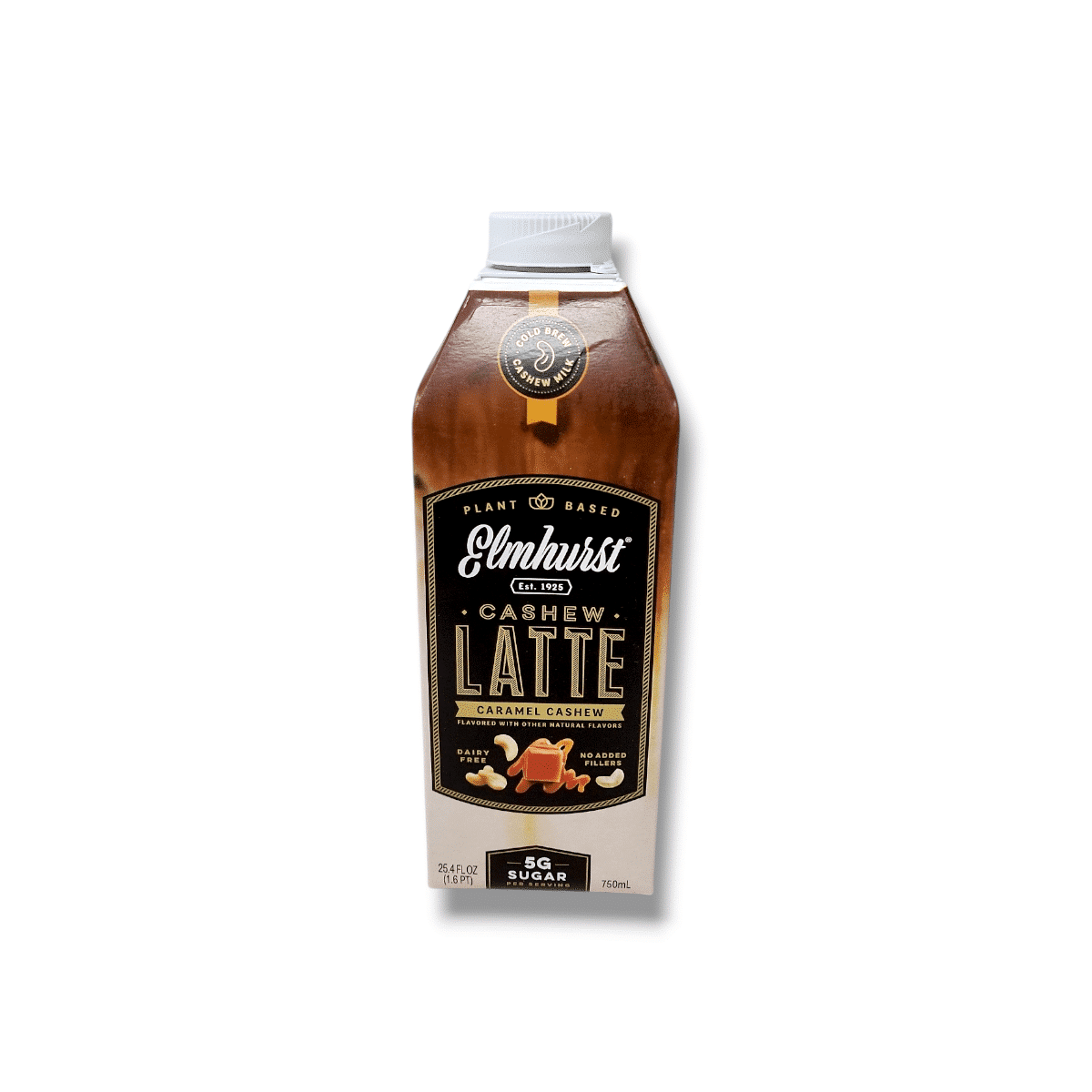 Elmhurst Cashew Latte Caramel Cashew (750mL) — on sale at Falcon Essentials Port Coquitlam