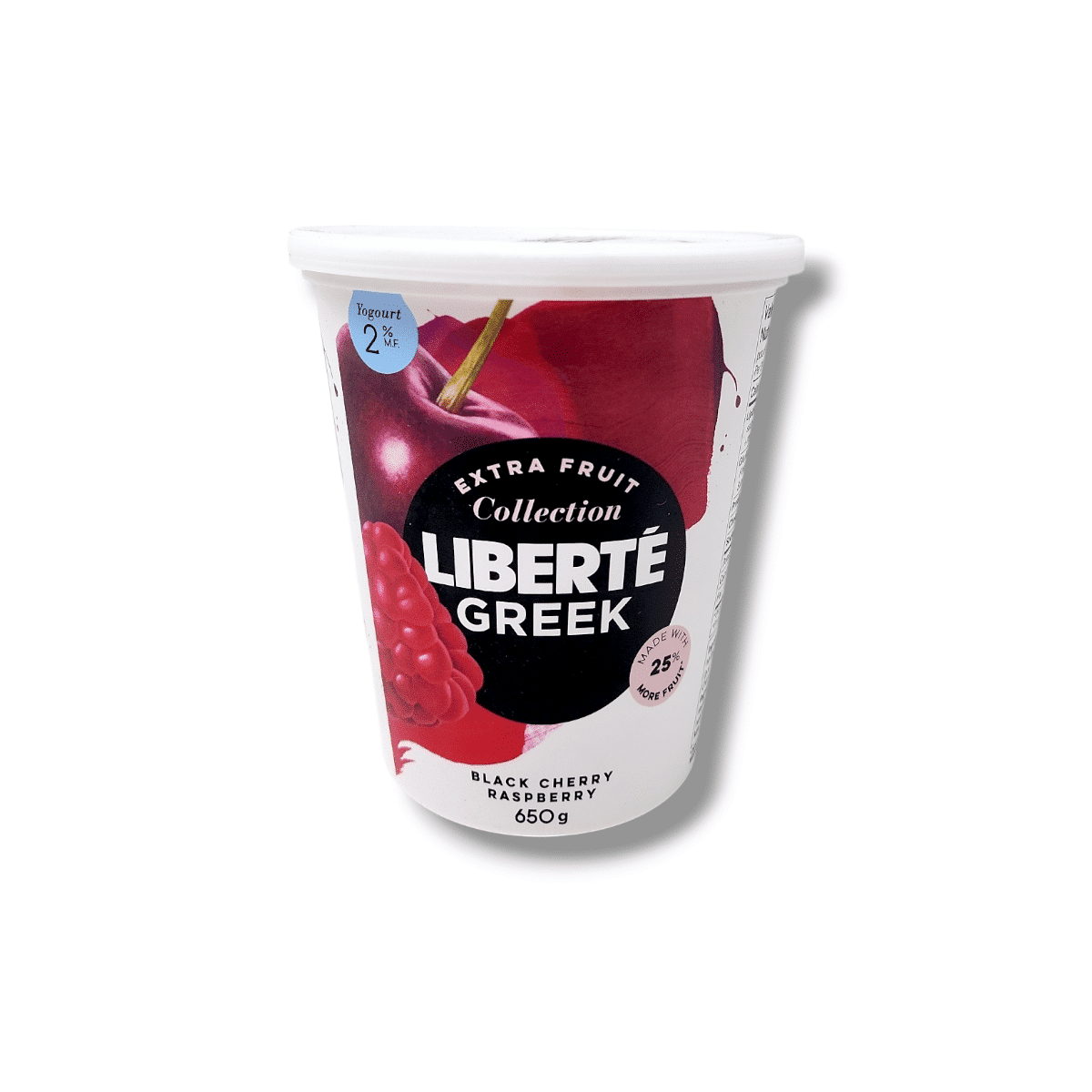 Liberte Greek 2% Black Cherry & Raspberry (650g)