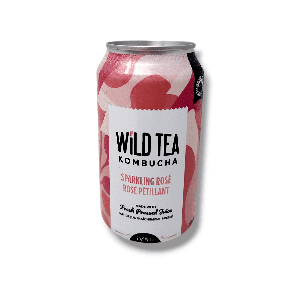 Wild Tea Kombucha Sparkling Rose (355mL)