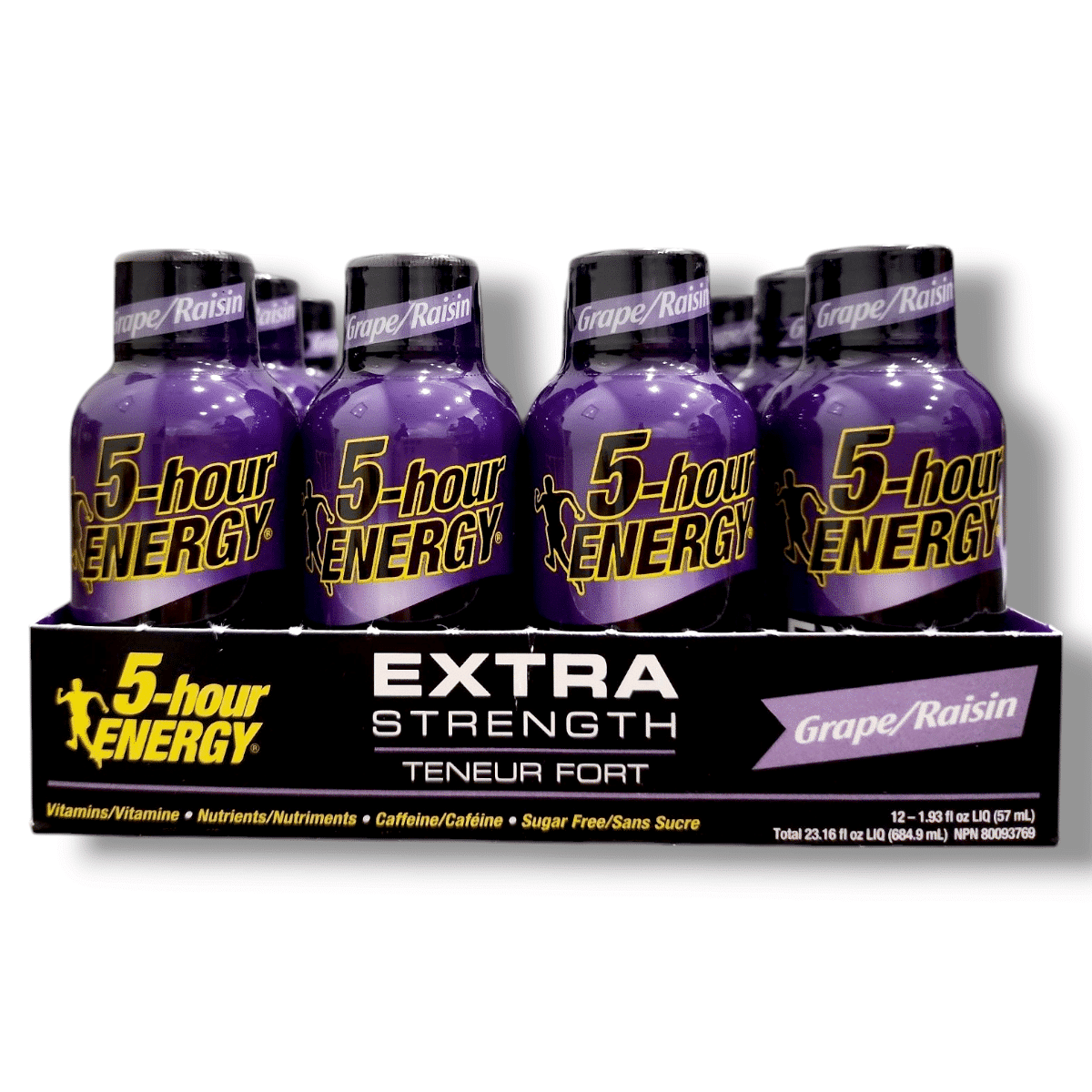 5 Hour Energy Extra Strength Grape (12x57mL)