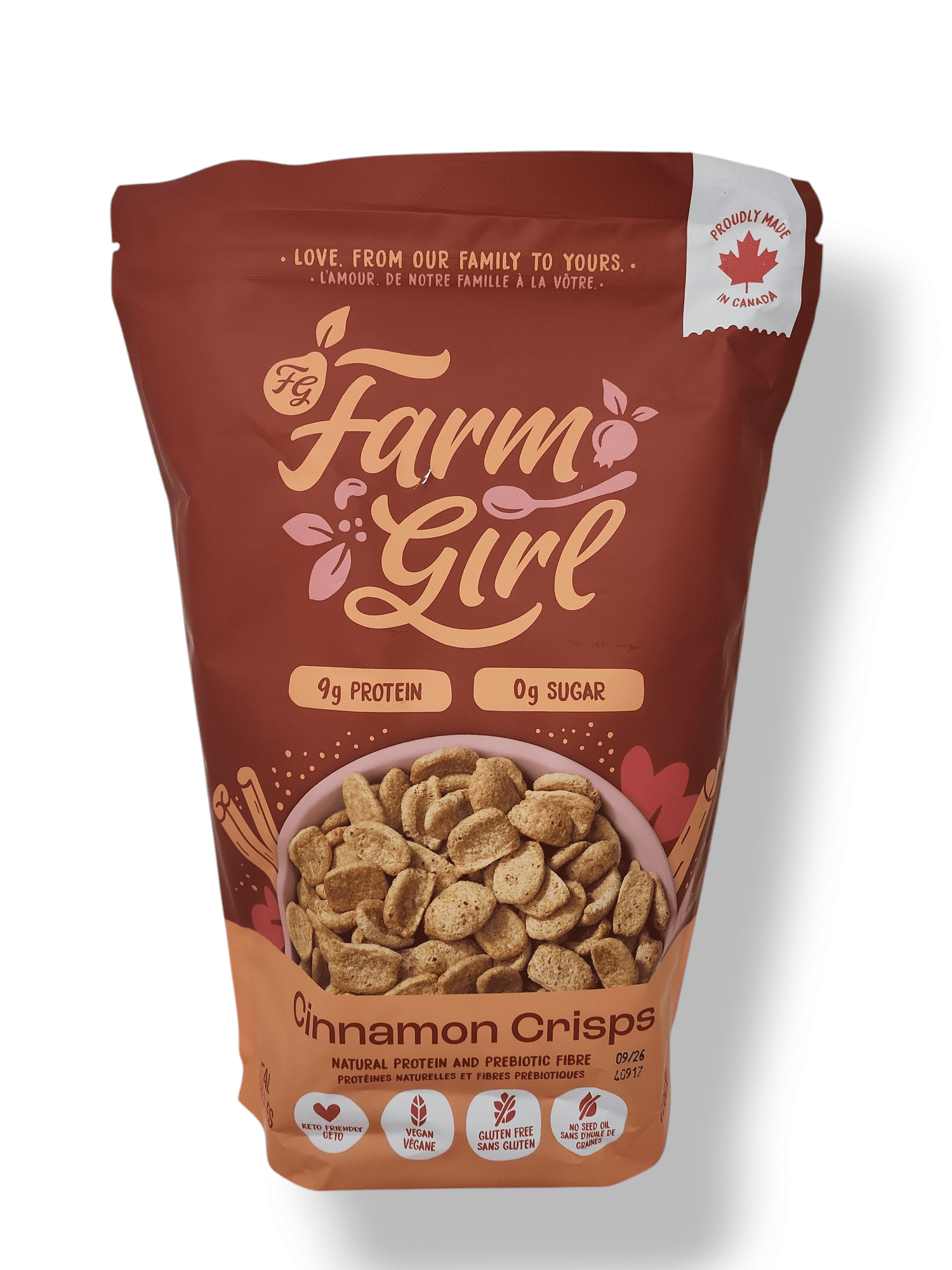 Farm Girl Cinnamon Crisps (280g)
