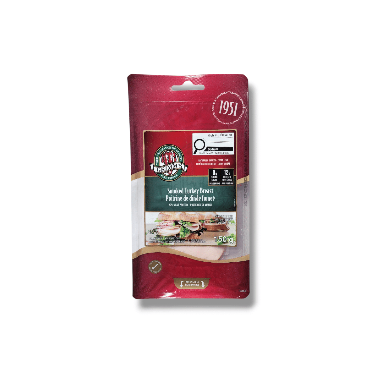 Grimm's Smoked Turkey Breast (150g)