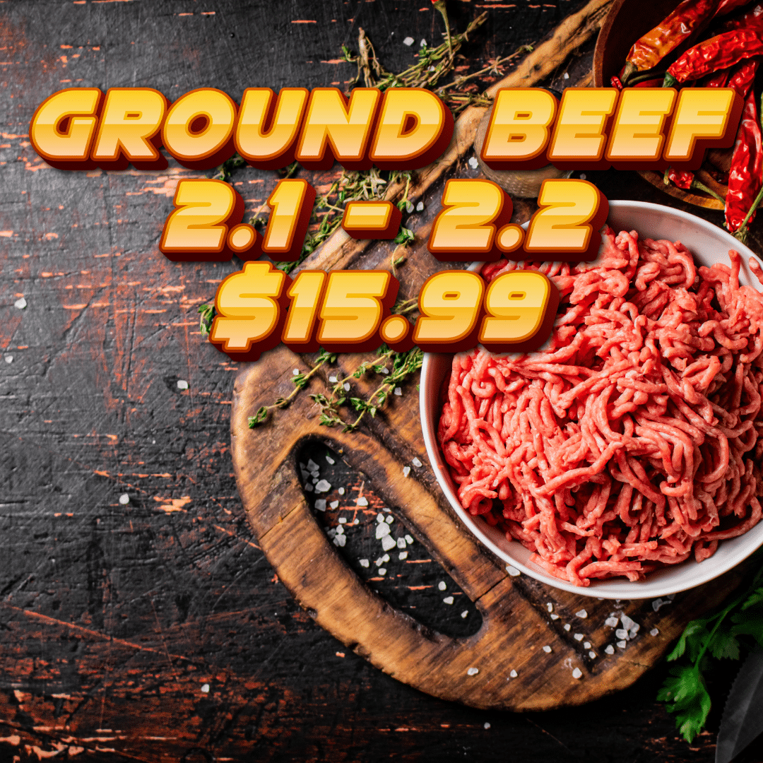 Lean Ground Beef 2.1-2.2