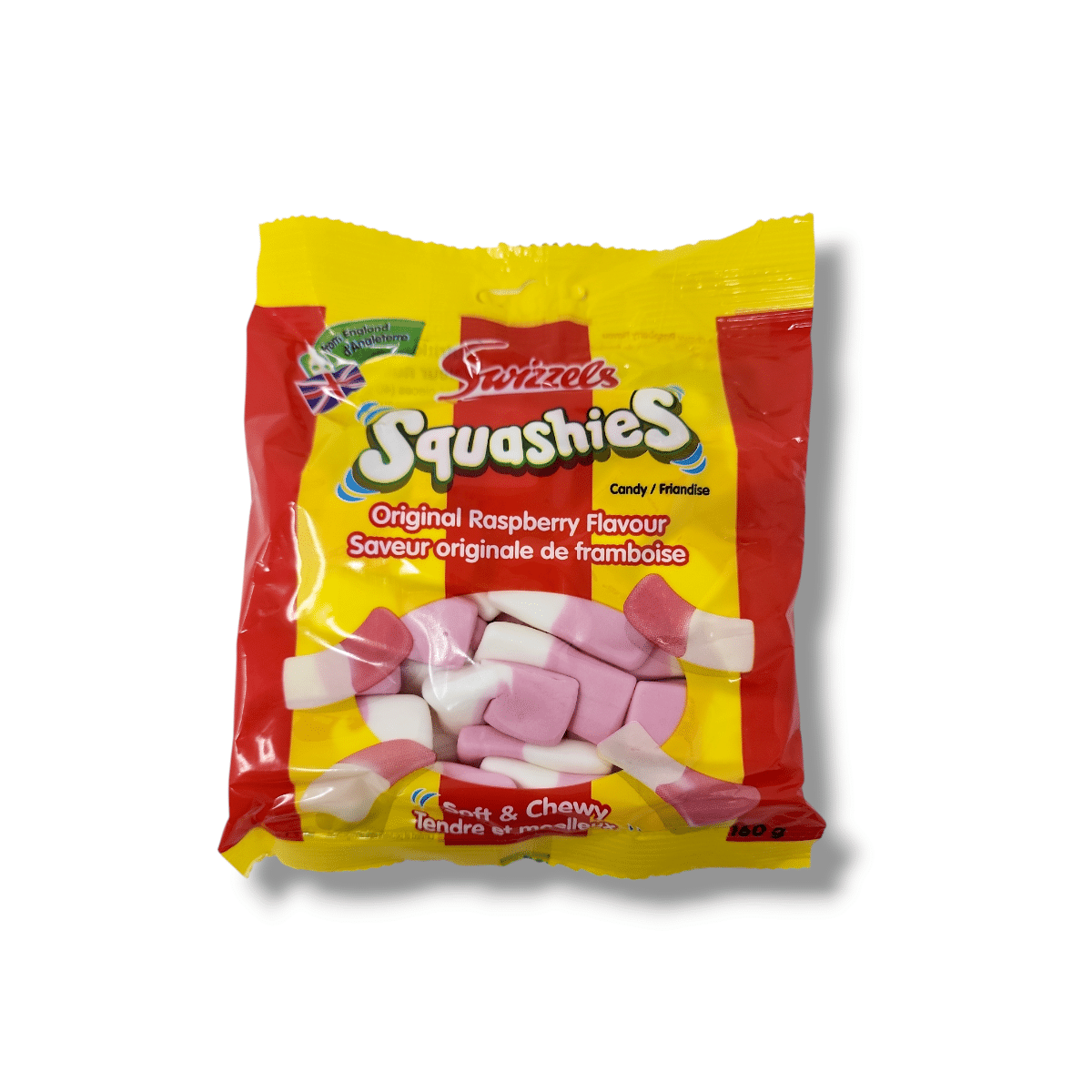 Swizzels Squashies Raspberry Flavour Candy (160g)