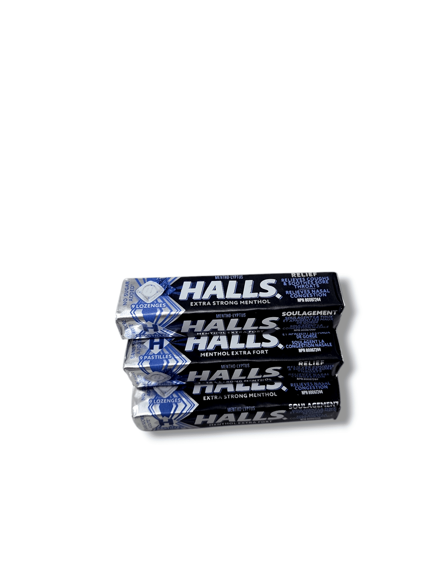 Halls Mentho-Lyptus Extra Strong Menthol (9Lozenges)