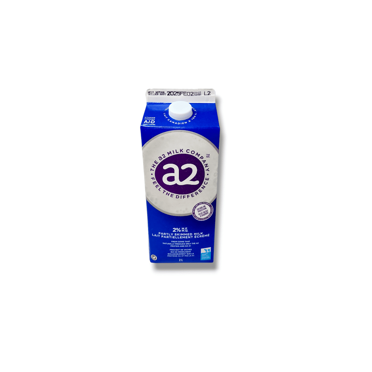 A2 2% Partly Skimmed Milk (2L)