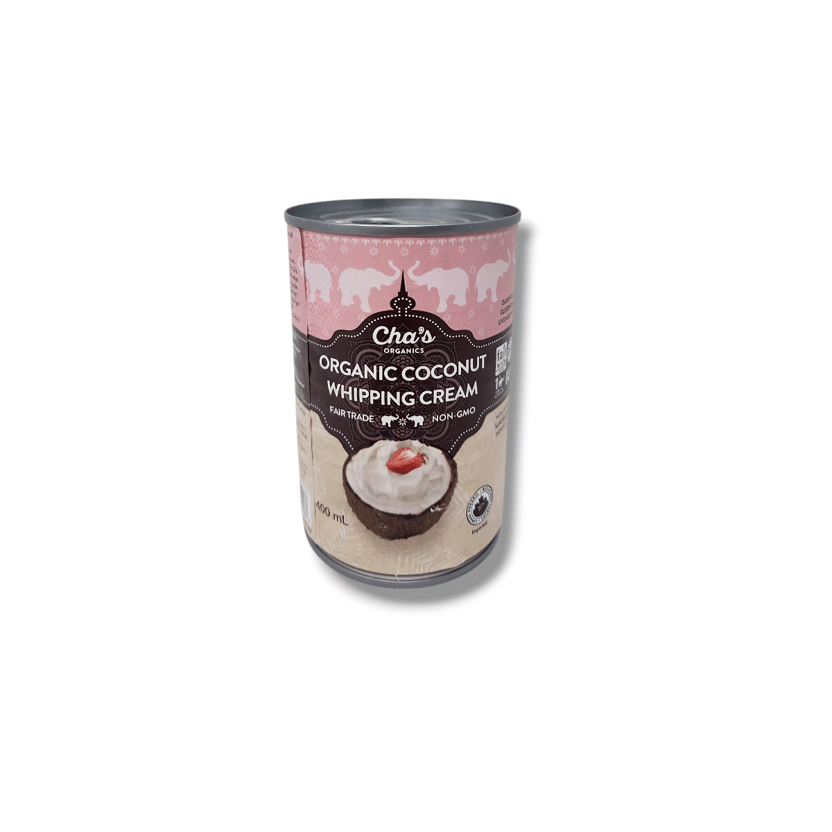 &nbsp;Cha's Organic Coconut Whipping Cream(400mL)