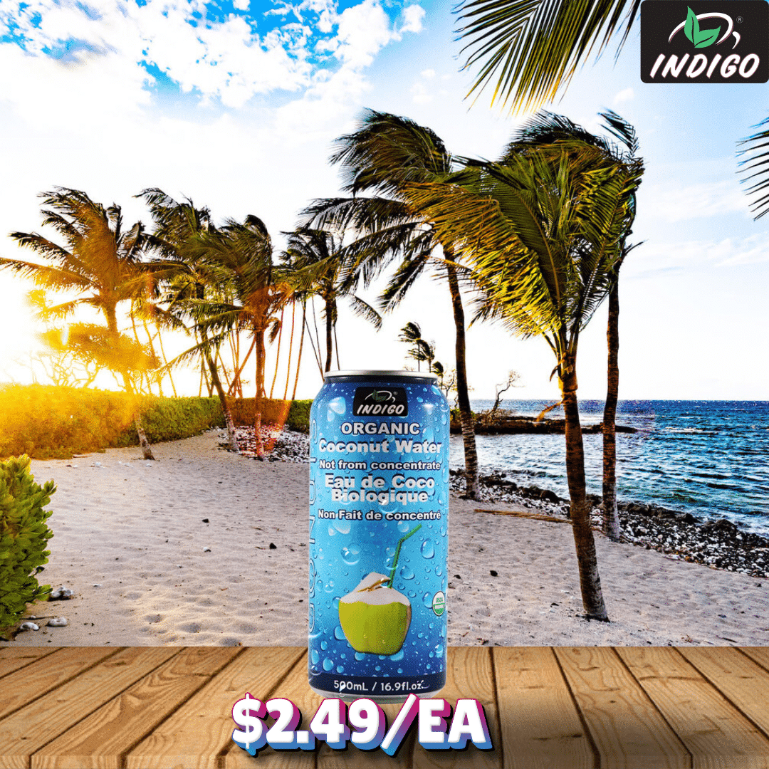 Indigo Organic Coconut Water (500mL)