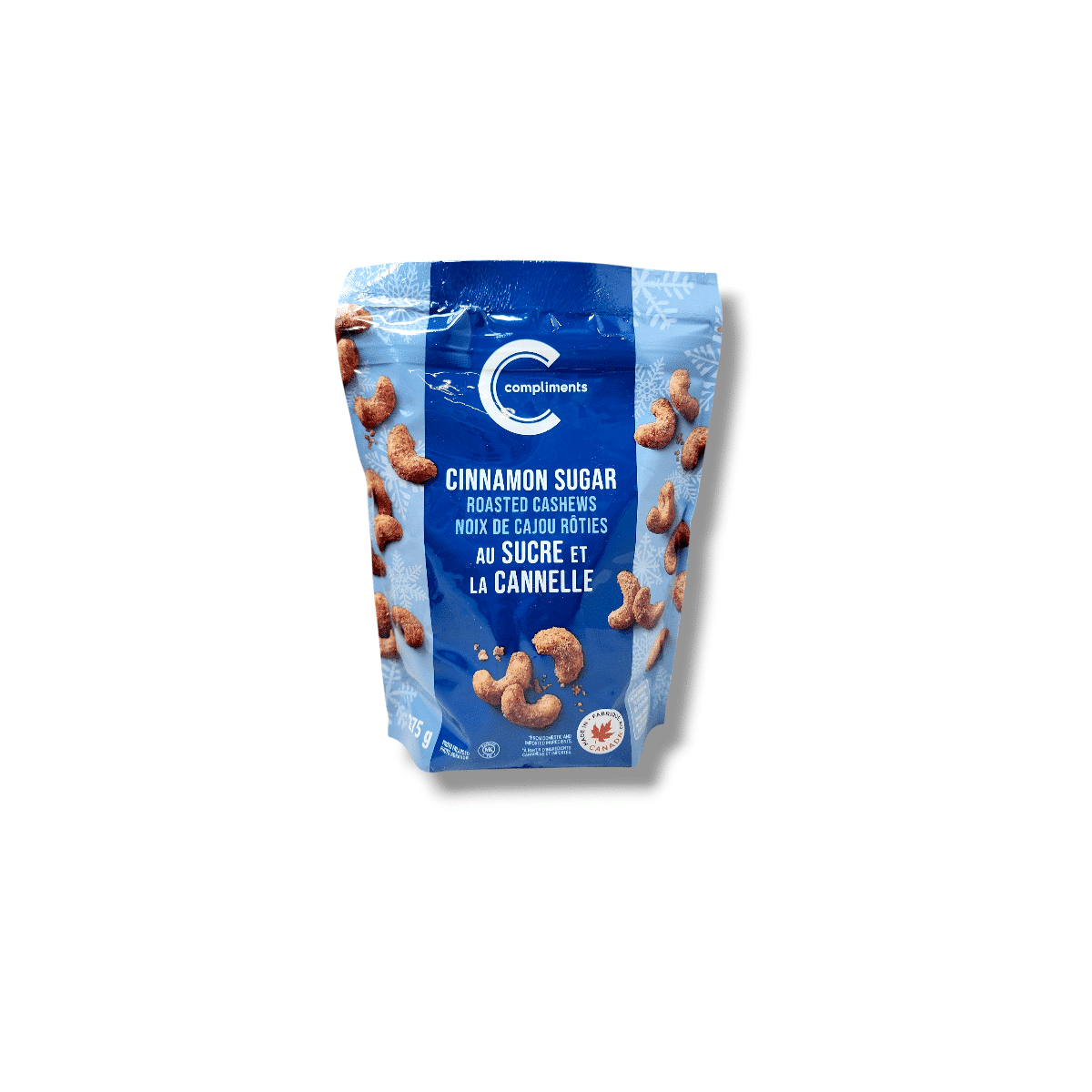 Compliments Cinnamon Sugar Roasted Cashews (275g)