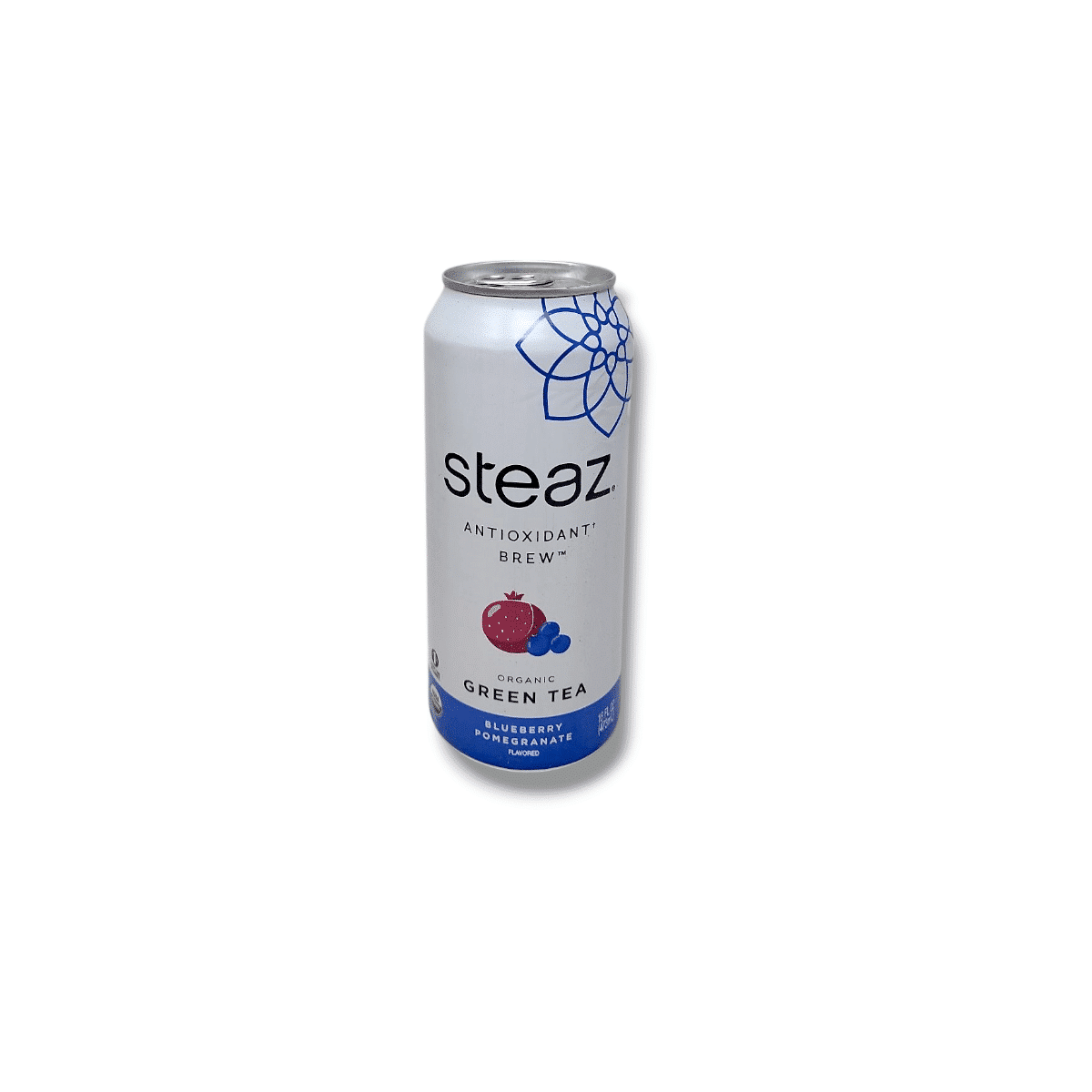 Steaz Organic Green Tea Blueberry Pomegranate (473mL)