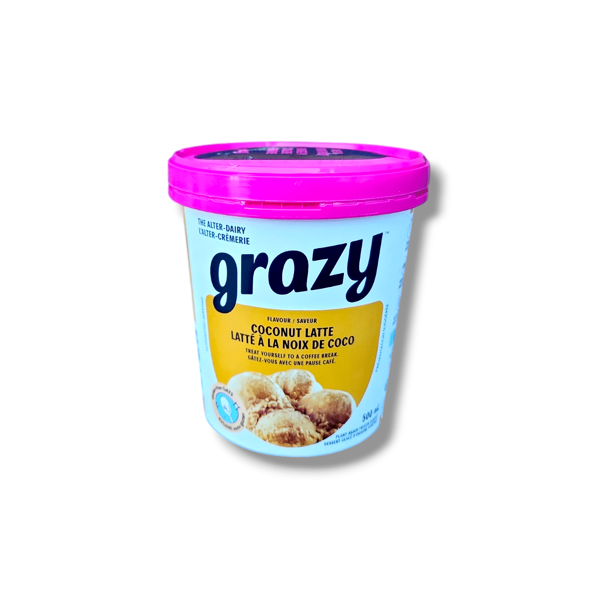 Grazy Coconut Latte Plant-Based Ice Cream (500mL)