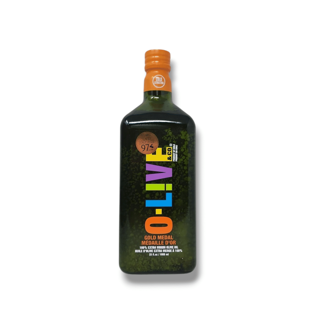 O-Live & Co. Gold Medal Extra Virgin Olive Oil (1000mL)