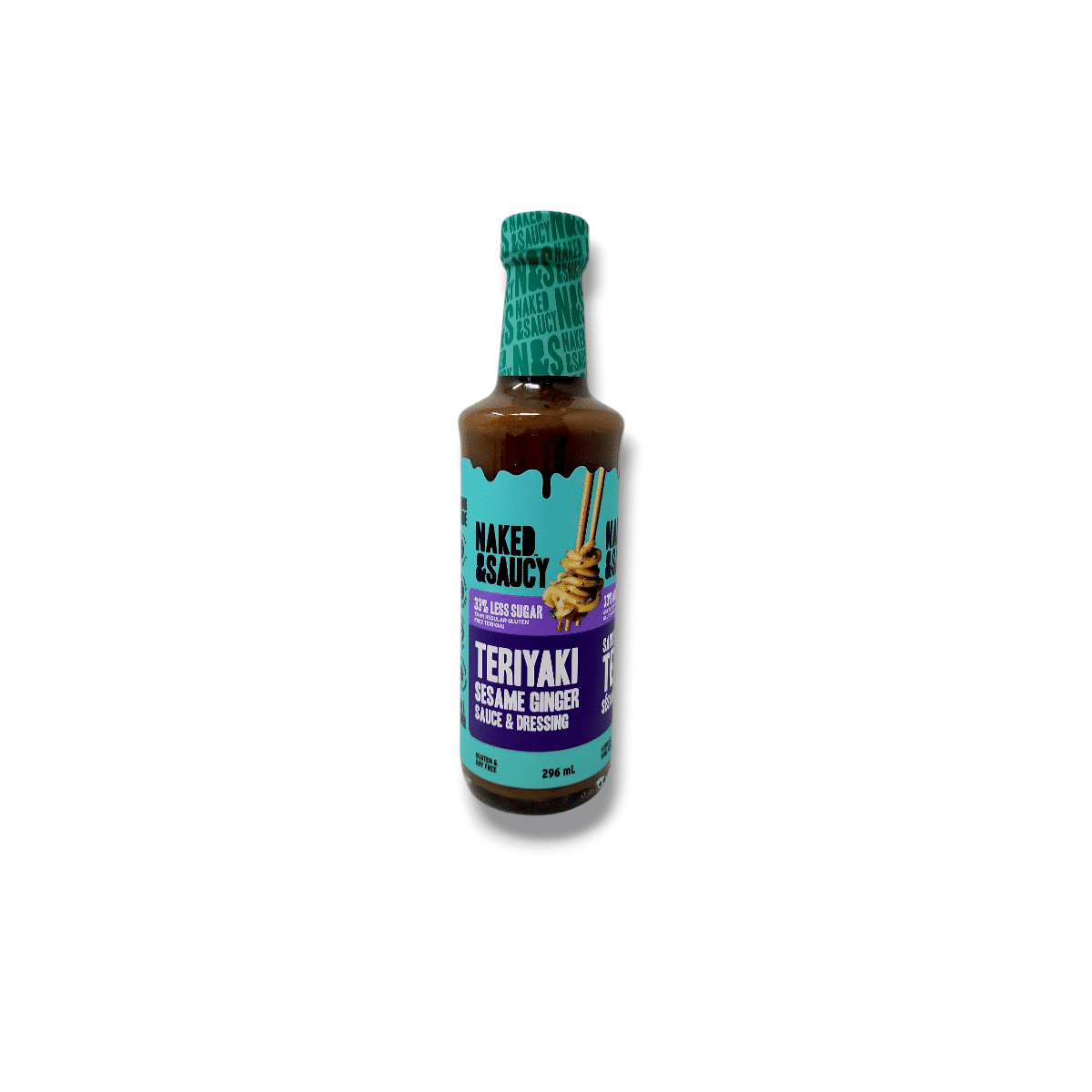 Naked & Saucy Teriyaki Sesame Ginger (296mL)