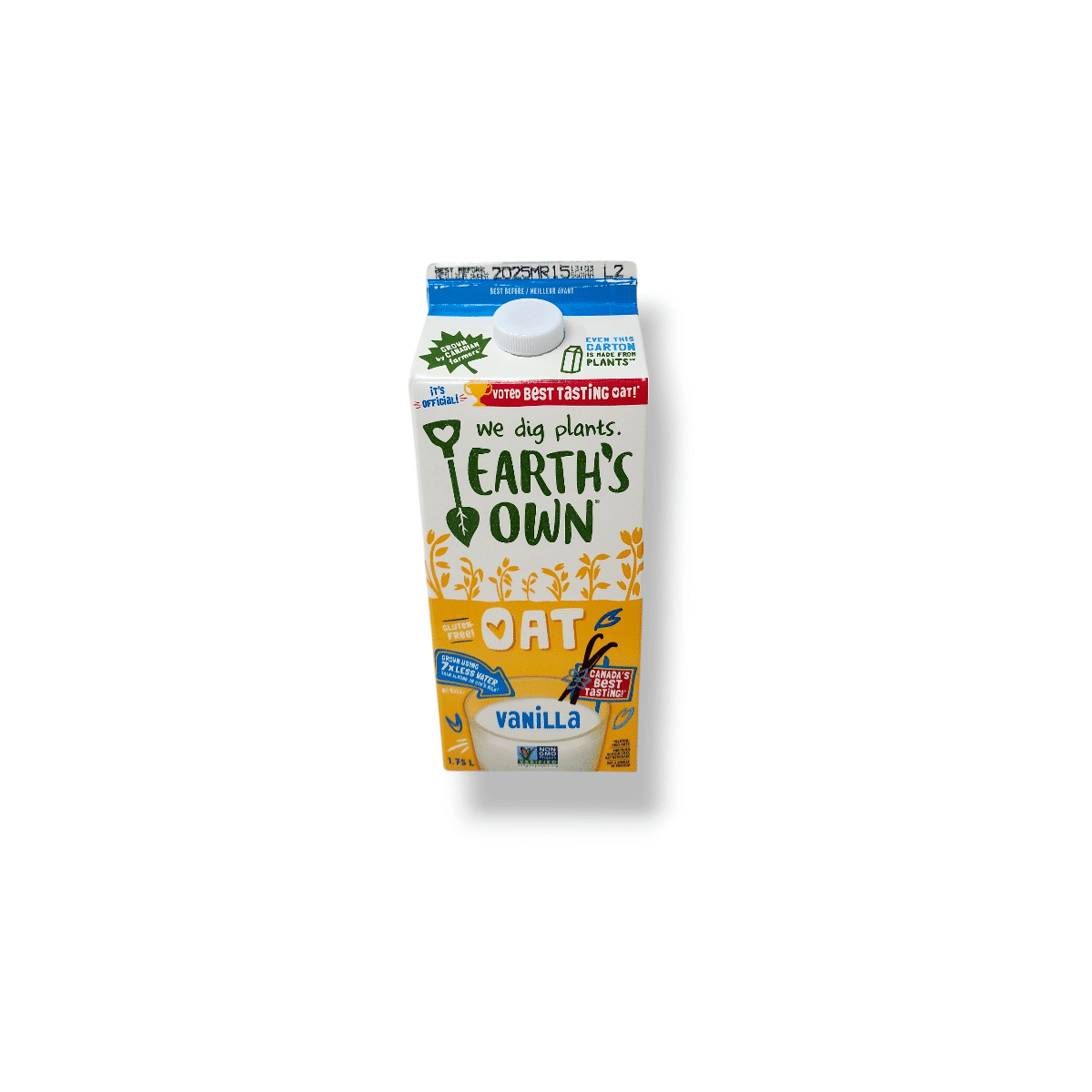 Earth's Own Oat Vanilla (1.75L)