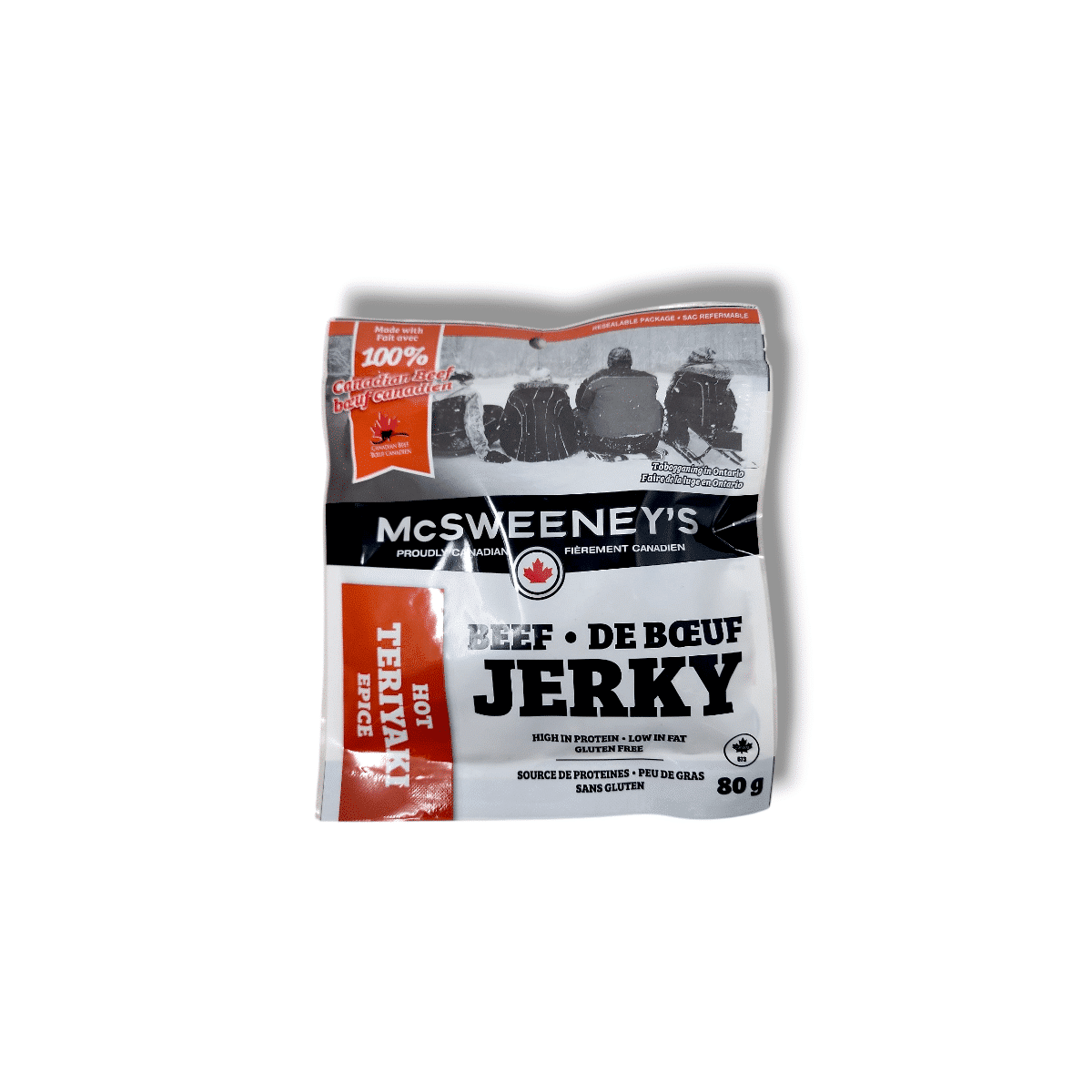 McSweeney's Beef Jerky Hot Teriyaki (80g)