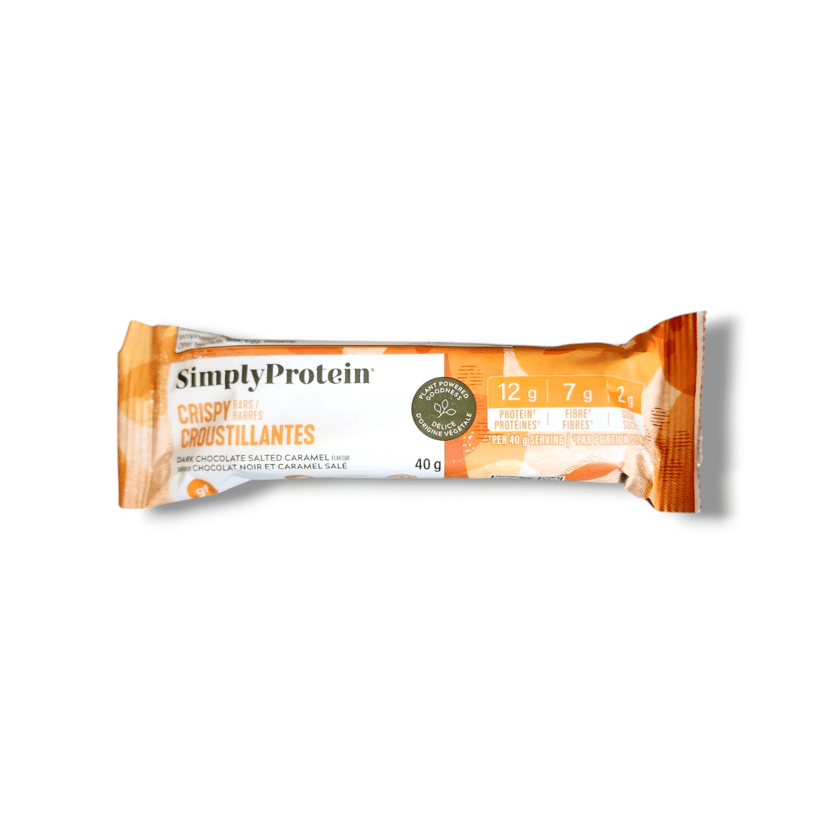 Simply Protein Crispy Bars Dark Chocolate Salted Caramel (40g)