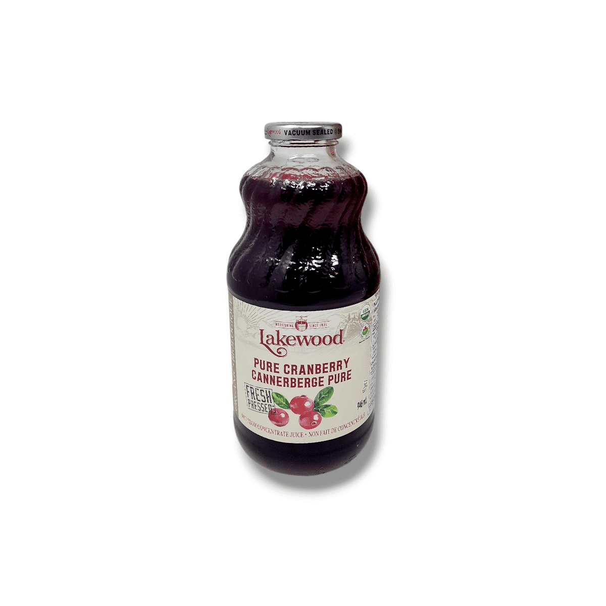 Lakewood Pure Cranberry Juice (946mL)