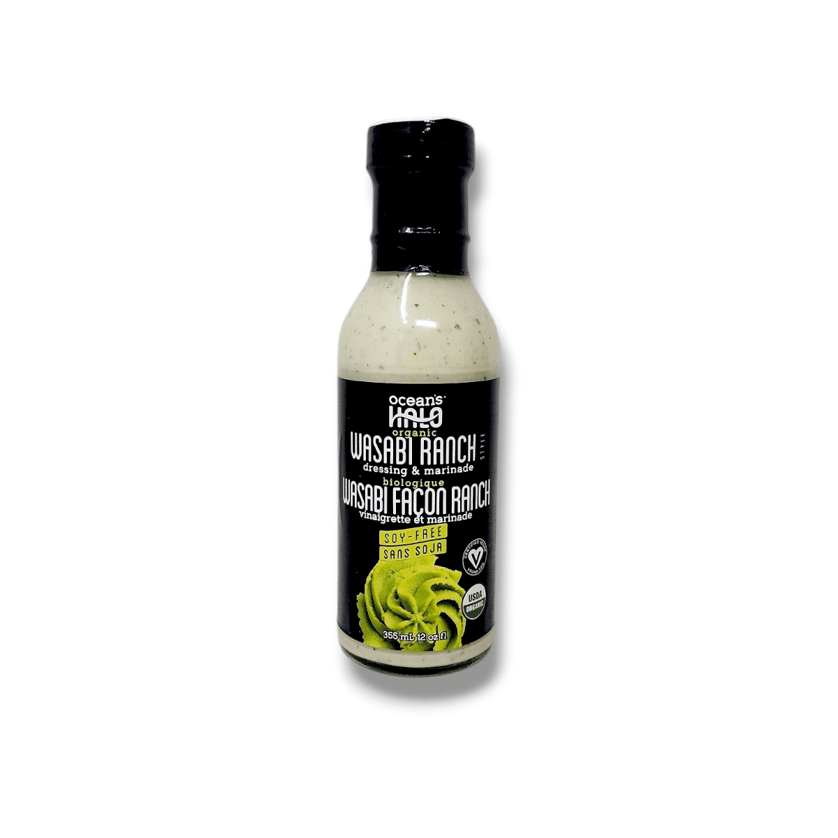 Ocean's Halo Organic Wasabi Ranch Dressing (355mL)