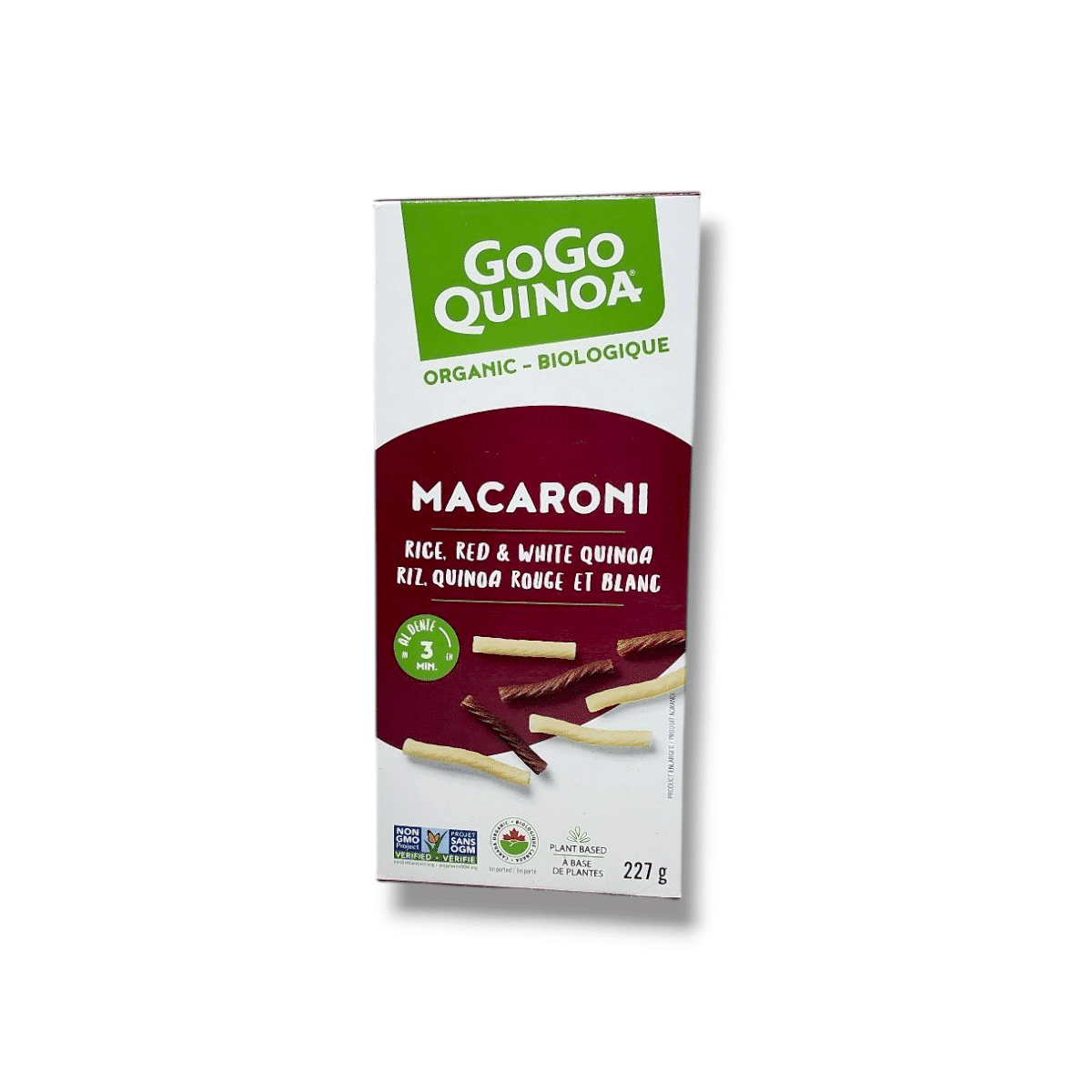Gogo Quinoa Organic Macaroni (227g)
