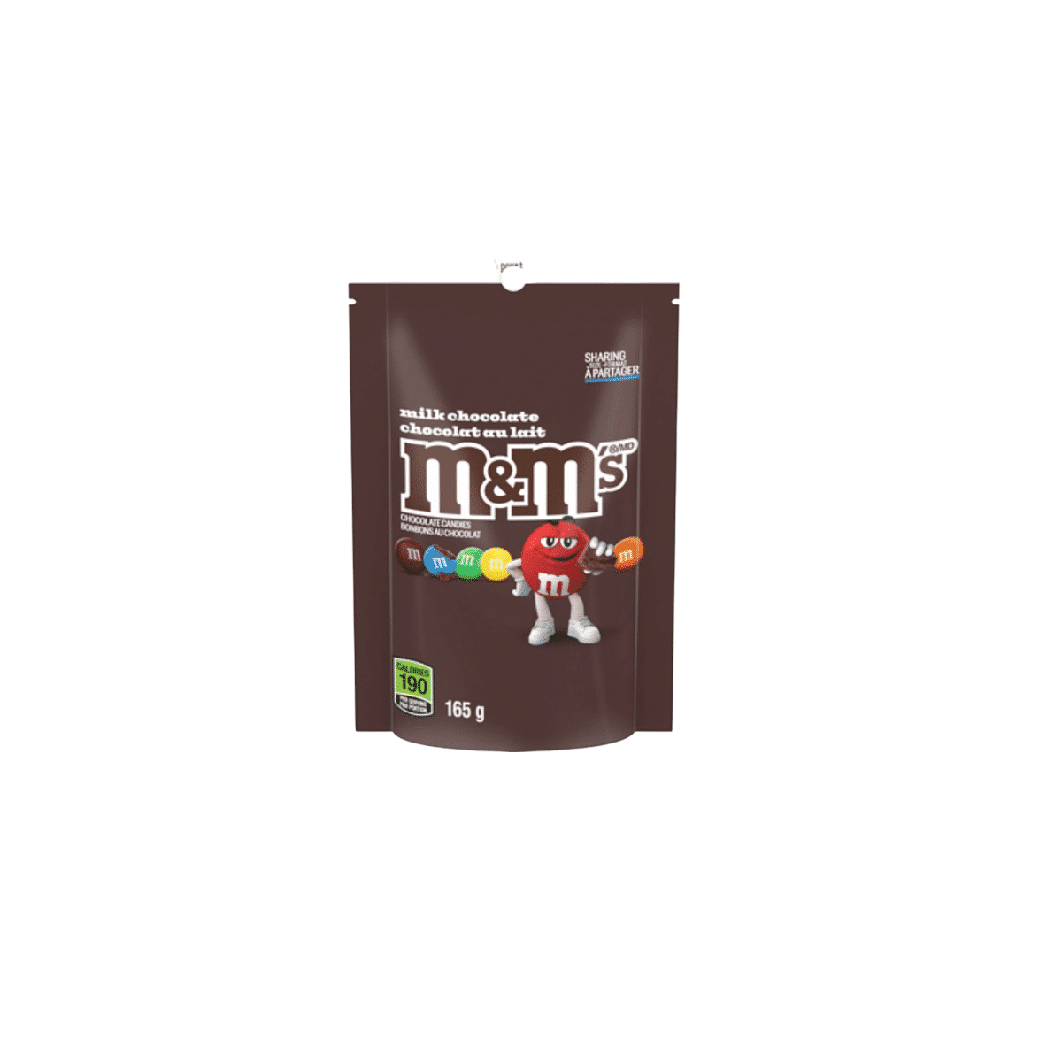M&M Milk Chocolate Candies (165g)