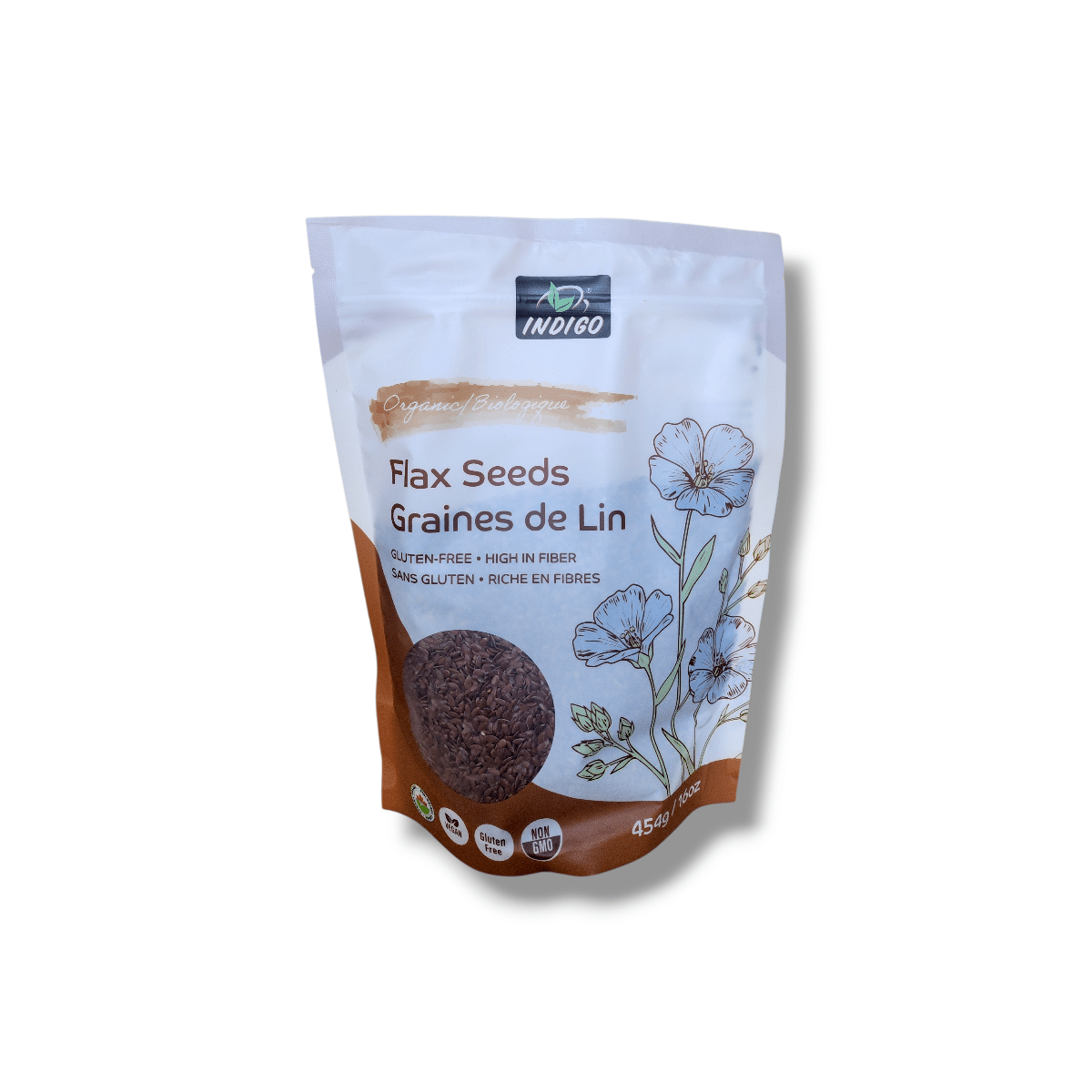 Indigo Organic Flaxseeds (454g)