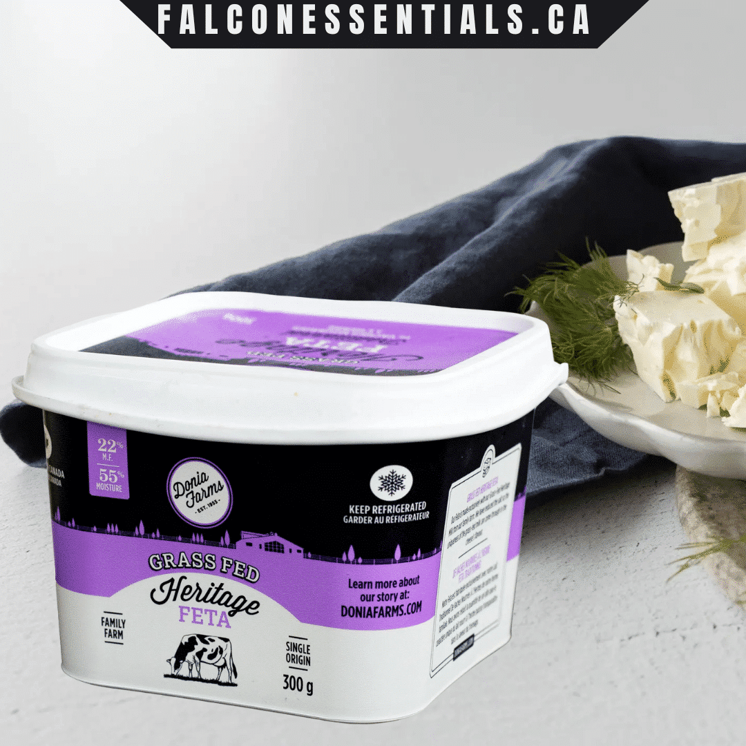 Donia Farms Grass Fed Heritage Feta Cheese (300g)