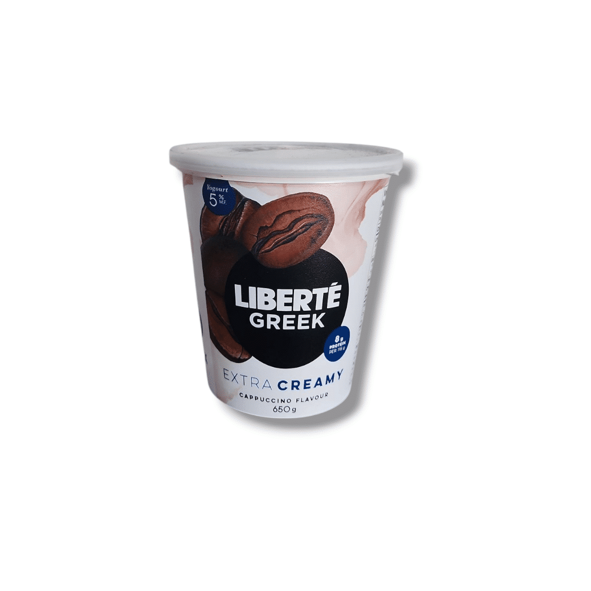 Liberte Greek Extra Creamy 5% Cappuccino (650g)