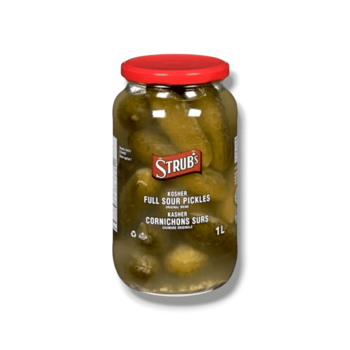 Strub's Kosher Full Sour Pickles (1L)