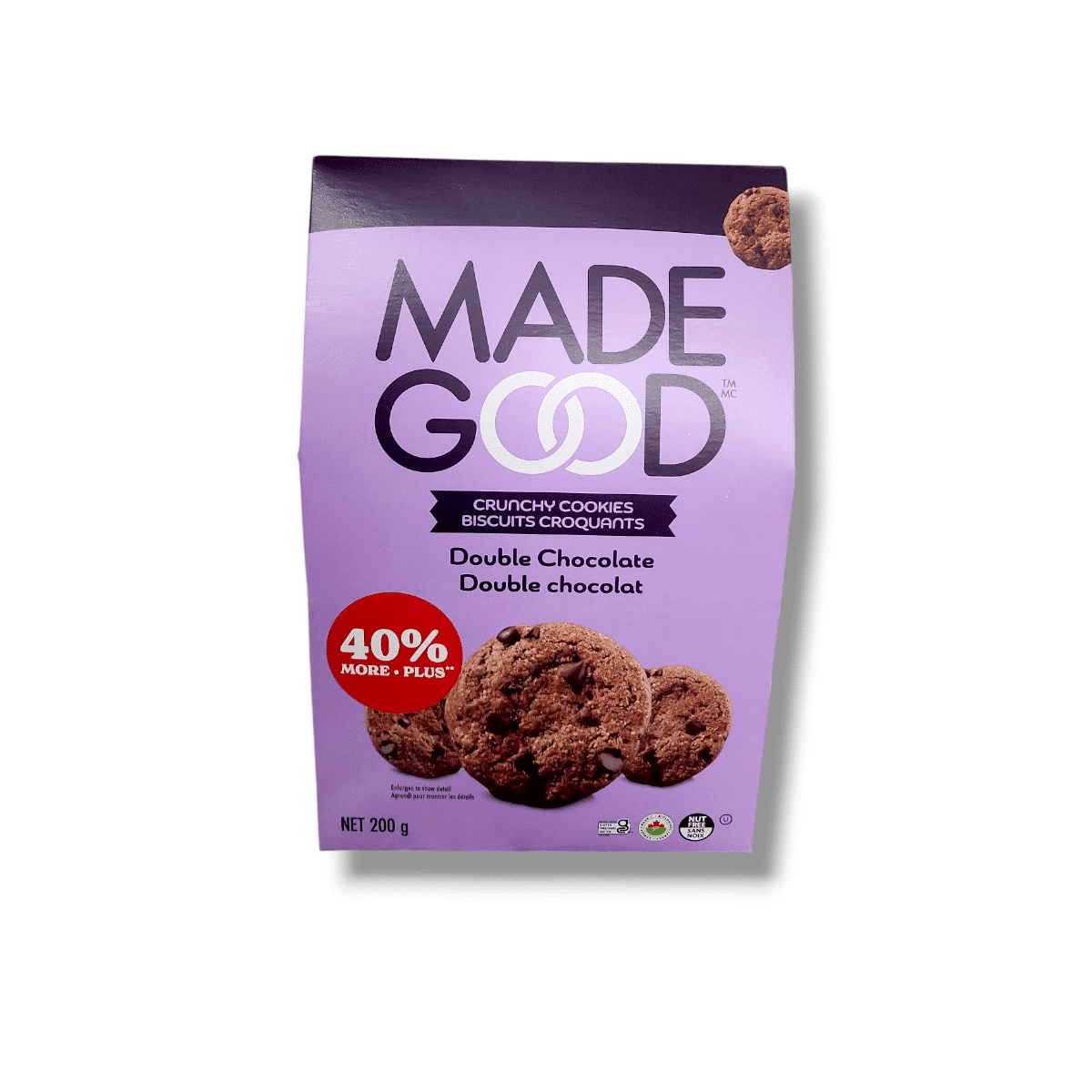 Made Good Crunchy Cookies Double Chocolate (200g)