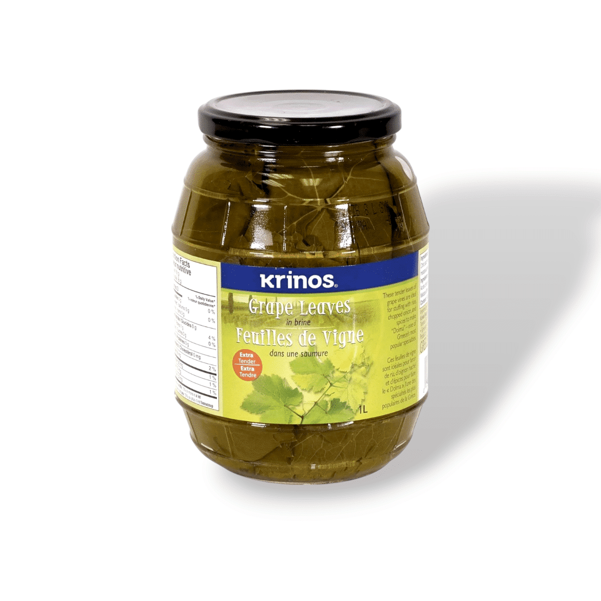 Krinos Grape Leaves In Brine (1L)