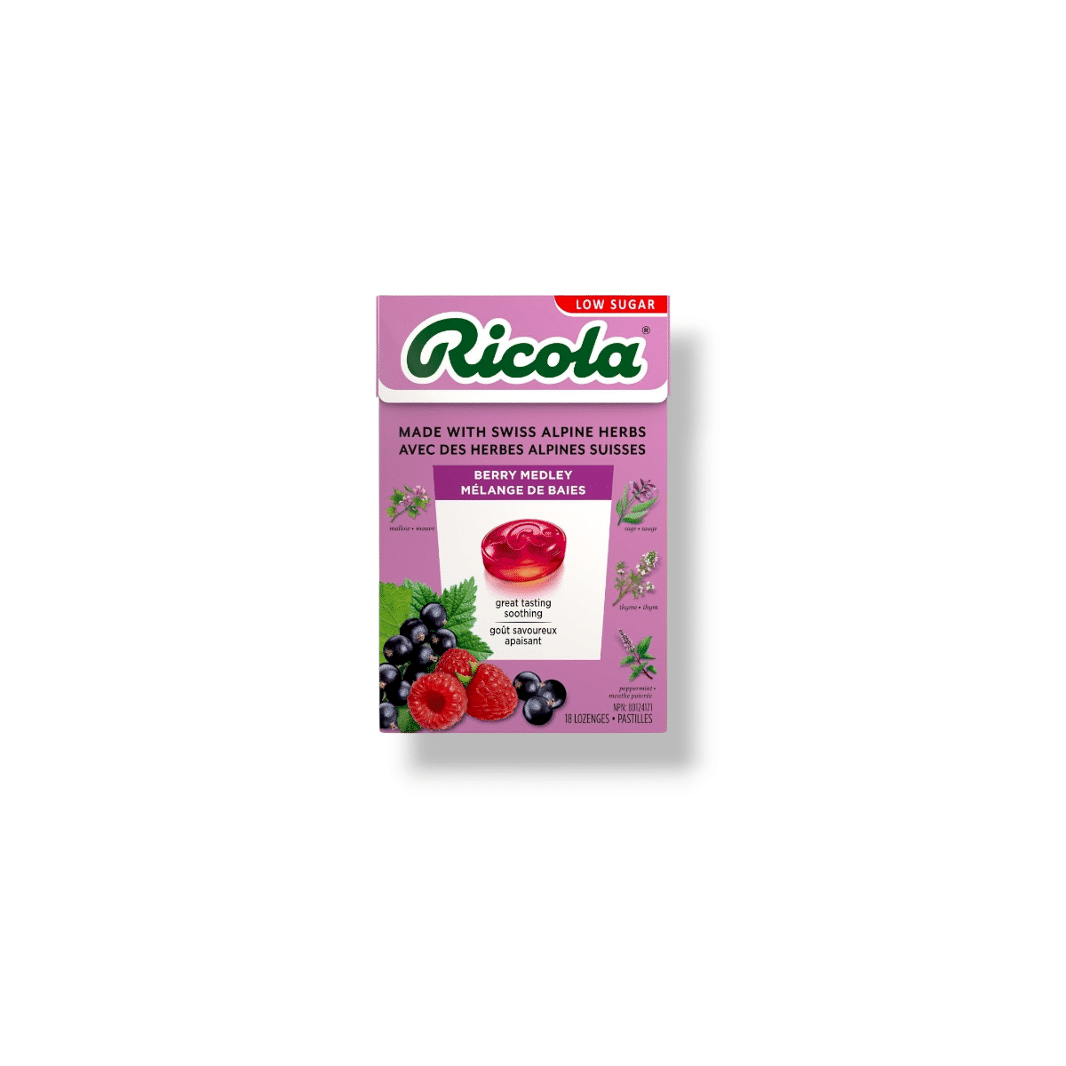 Ricola Berry Medley (18 Lozenges)