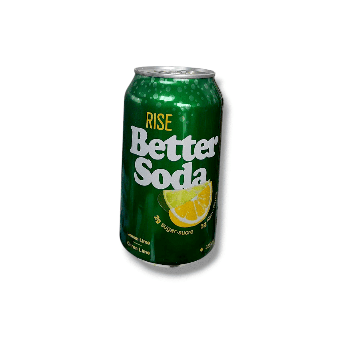 Rise Better Soda Lemon Lime (355mL)