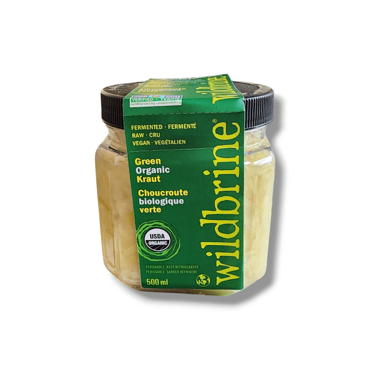 Wildbrine Green Organic Kraut (500mL)