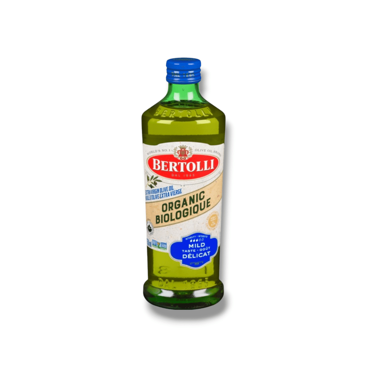Bertolli Organic Extra Virgin Olive Oil Mild (750mL)