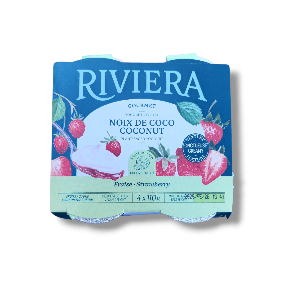 Maison Riviera Vegan Delight Strawberry (4x110g)
