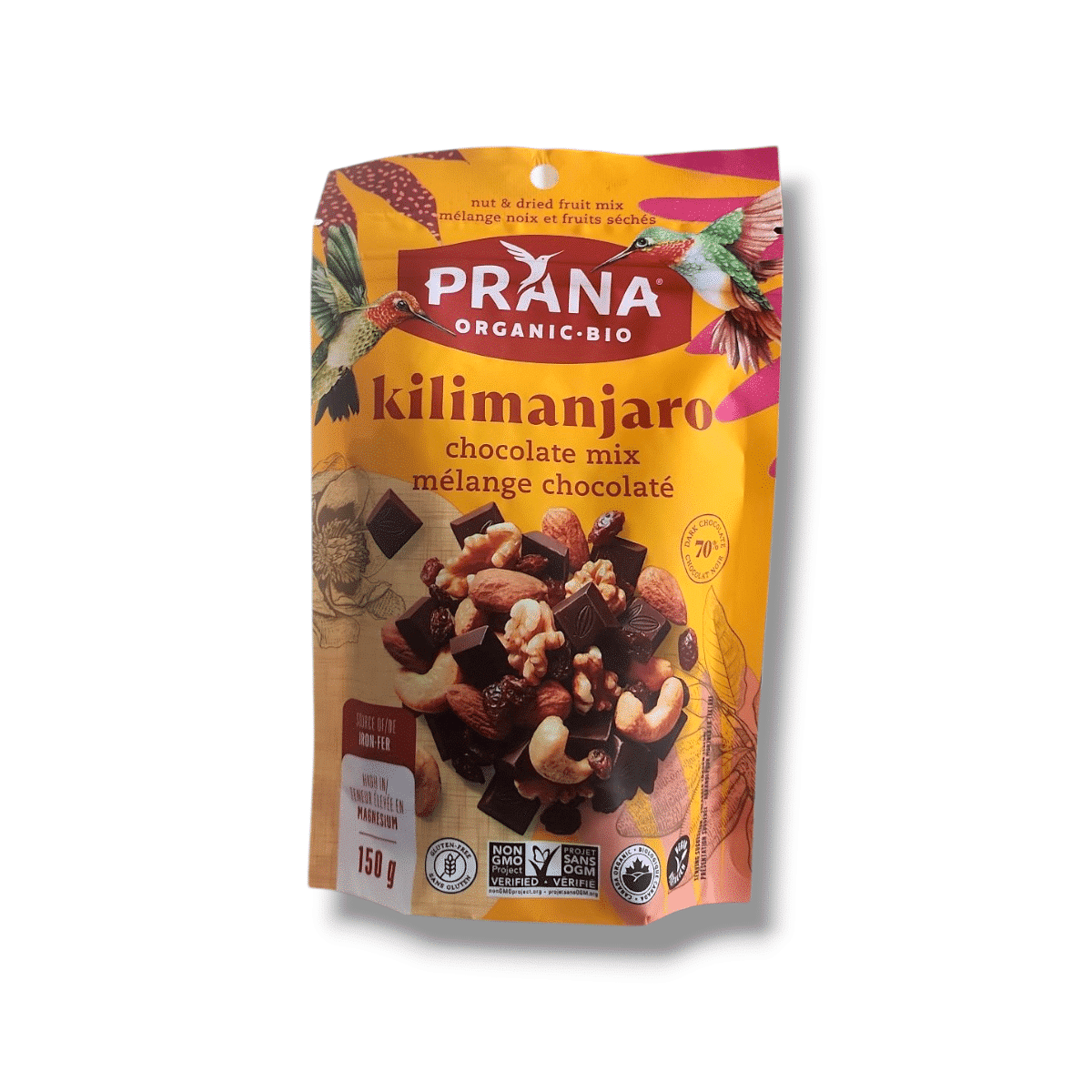 Prana Organic Kilimanjaro Chocolate Mix (150g)