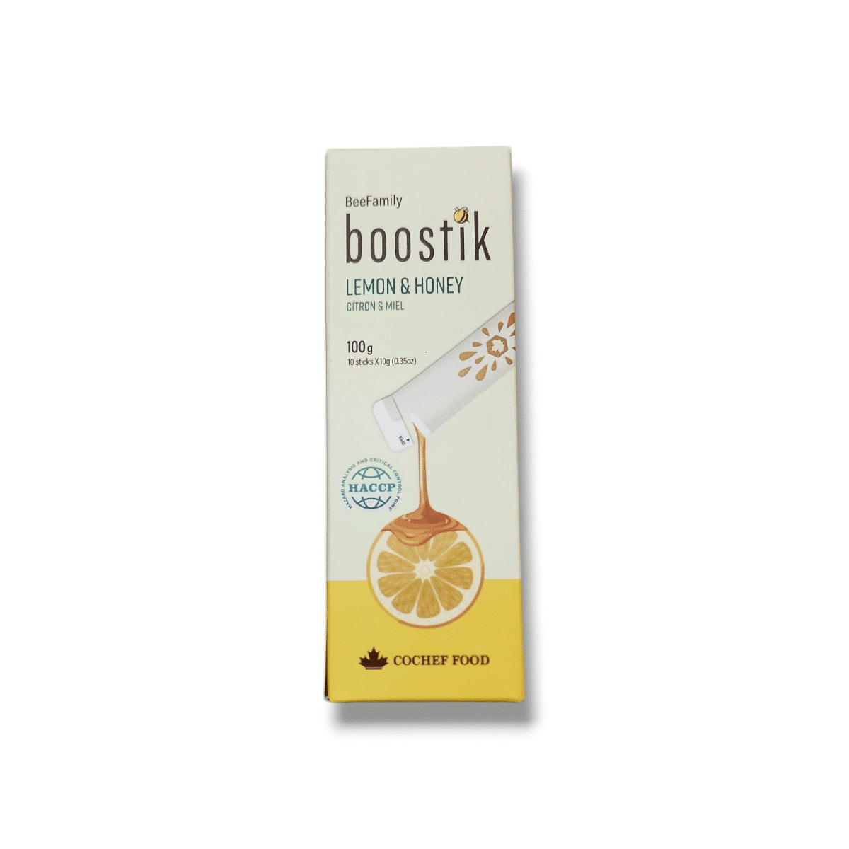 BeeFamily Boostik Lemon & Honey (10x10g)
