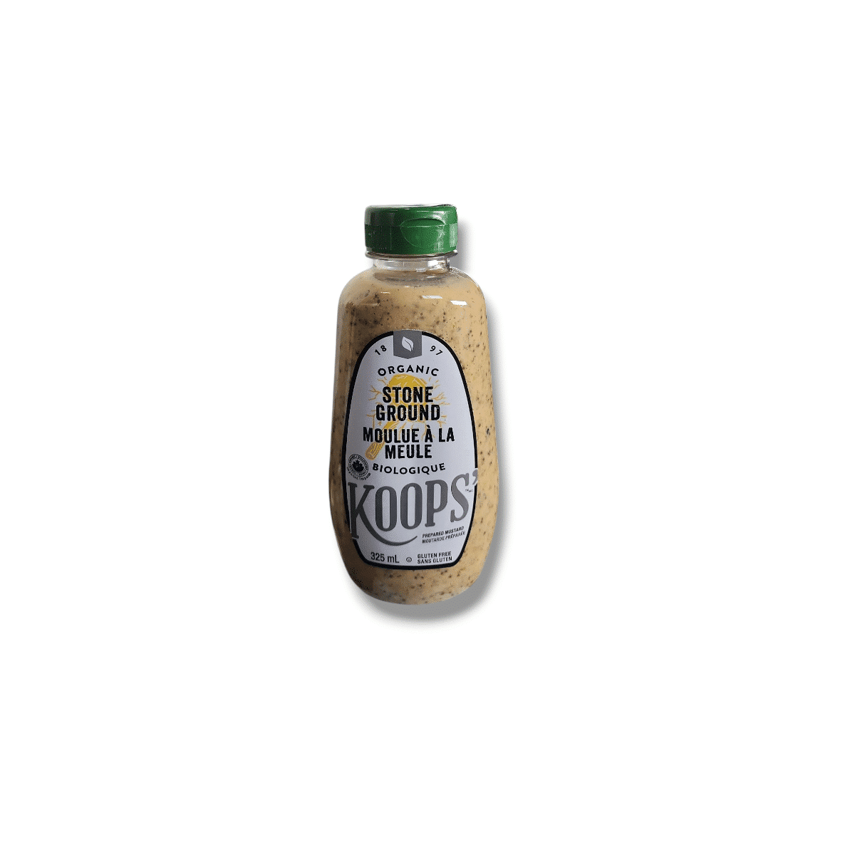 Koops Organic Stone Ground Mustard (325mL)