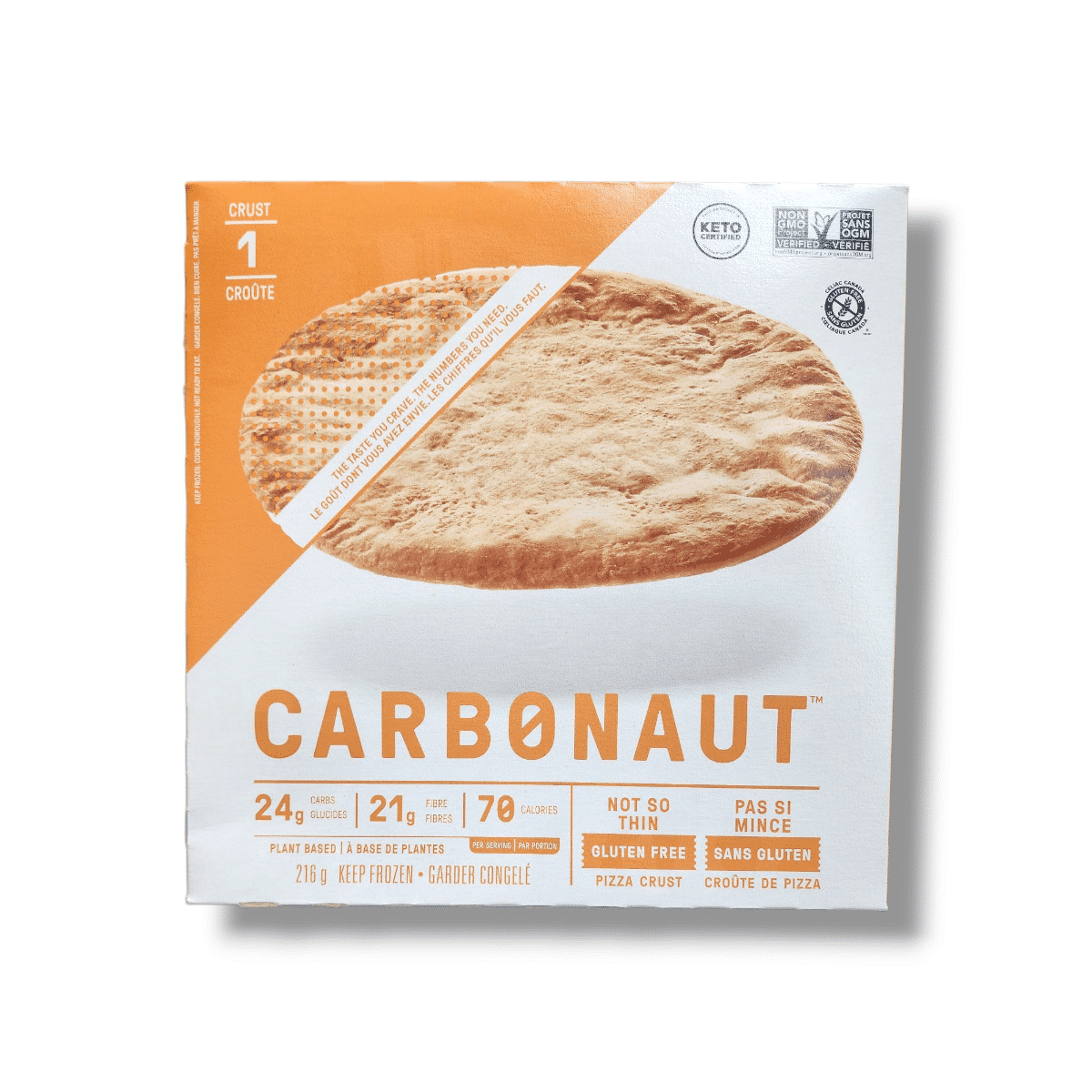 Carbonaut Gluten Free Pizza Crust (216g)