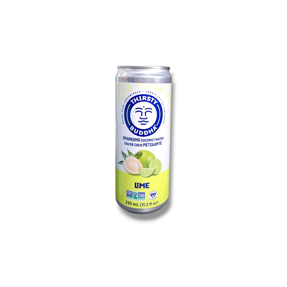 Thirsty Buddha Sparkling Coconut Water Lime (330mL)