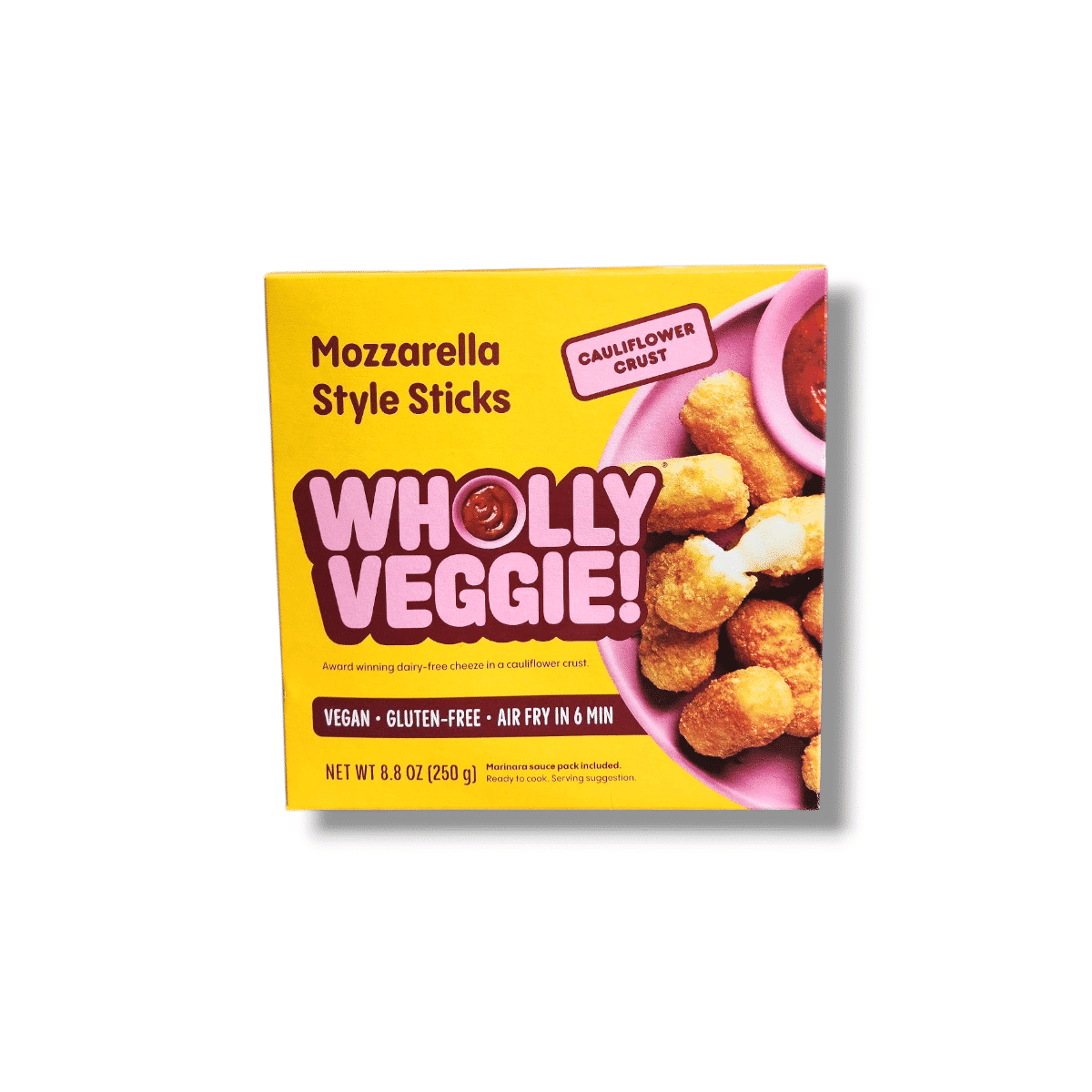 Wholly Veggie Vegan Mozzarella Style Sticks (250g)