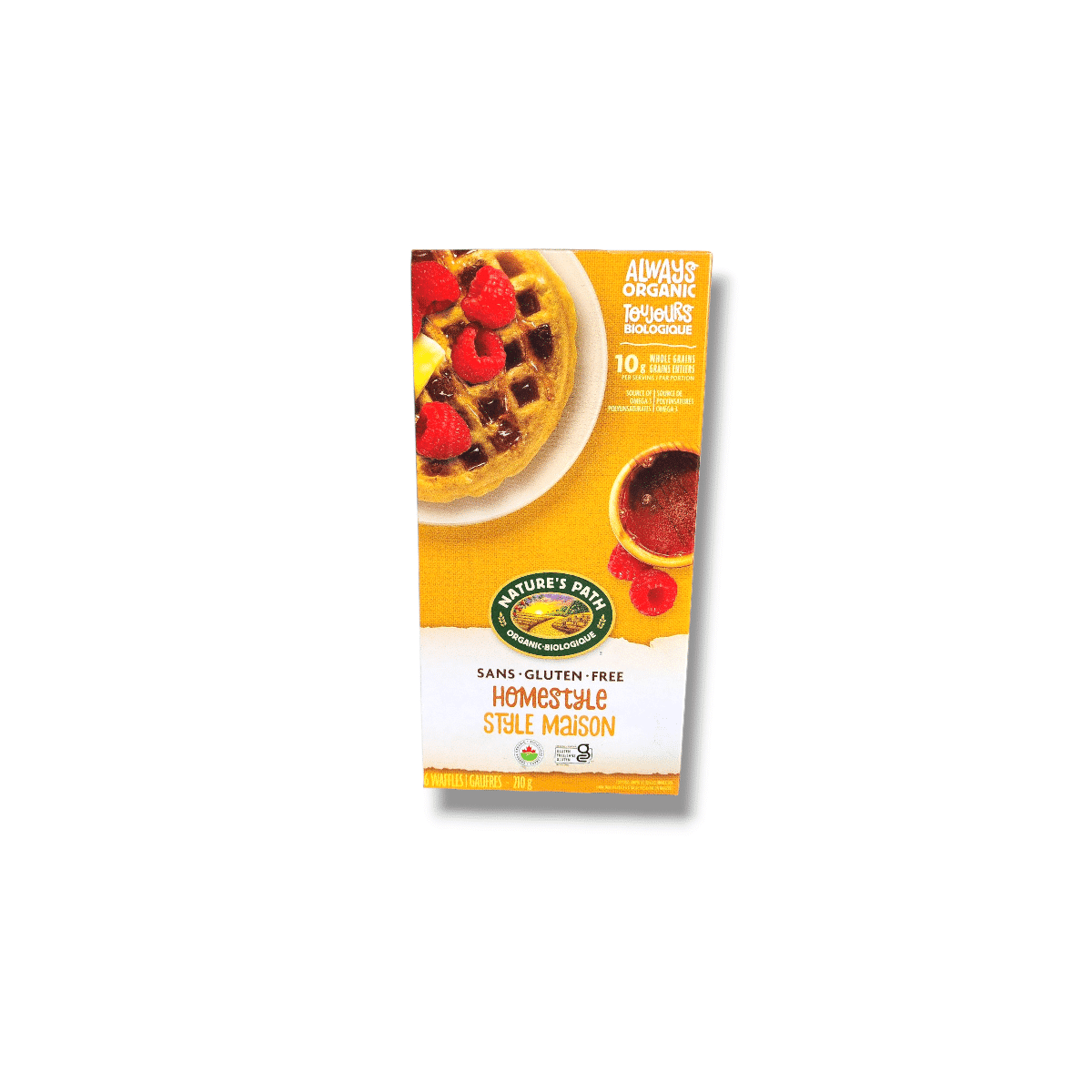 Nature's Path Organic Homestyle Waffles (210g)