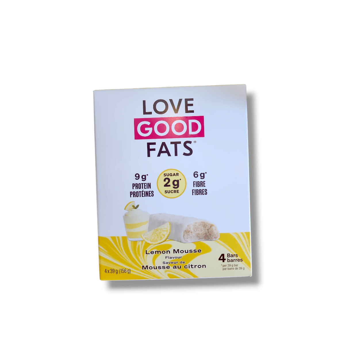 Love Good Fats Lemon Mouse Flavour (4x39g)