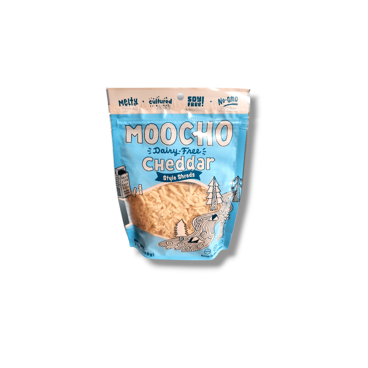 Tofurky Moocho Dairy Free Cheddar Style Shreds (198g)