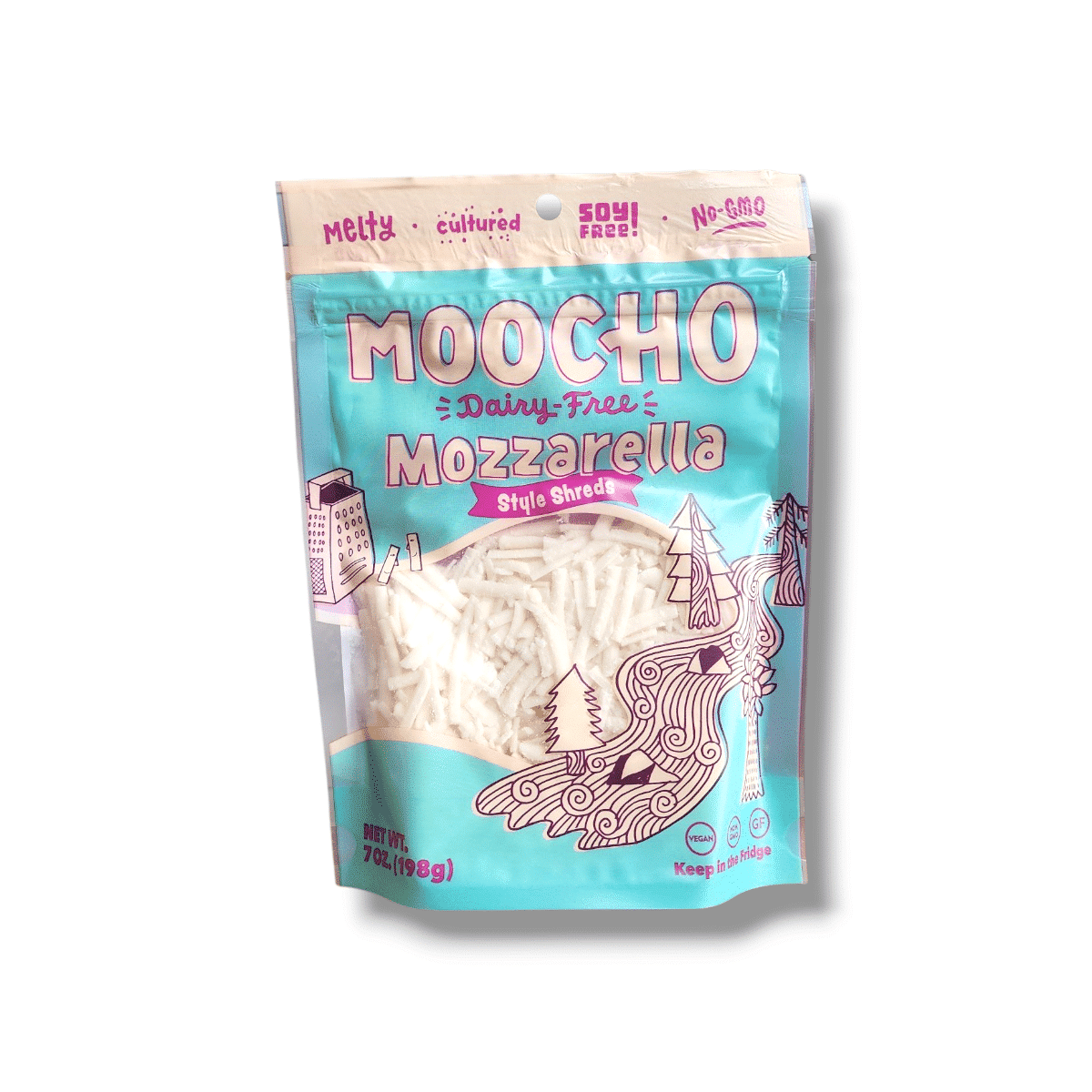 Tofurky Moocho Dairy Free Mozzarella Style Shreds (198g)