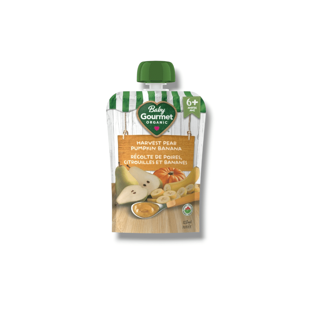 Baby Gourmet Harvest Pear Pumpkin Banana (128mL)