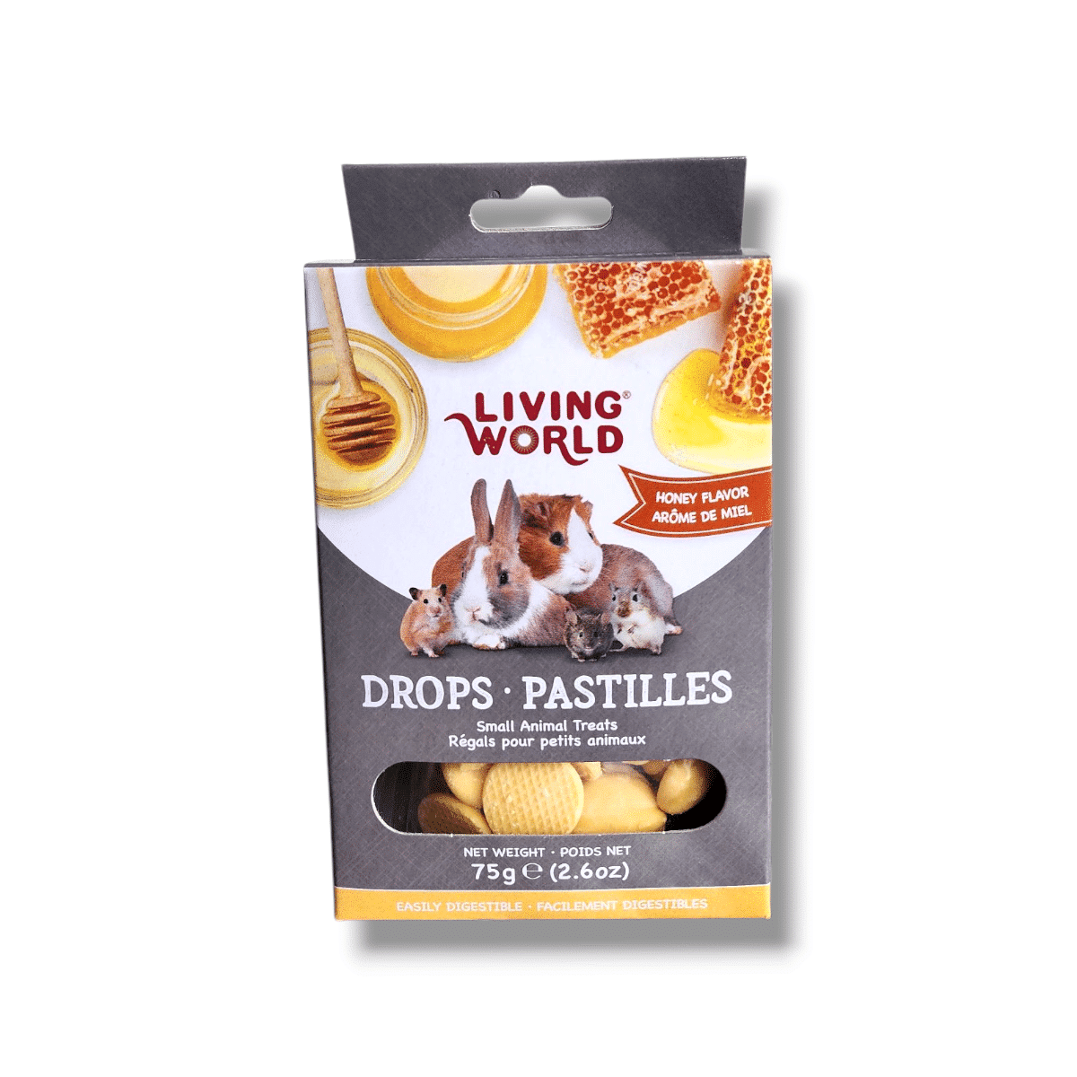 Living World Drops Honey Flavour (75g)