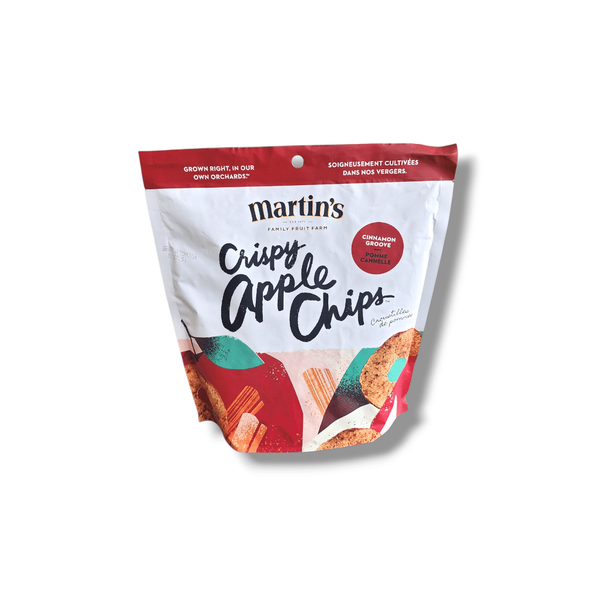 Martin's Crispy Apple Chips Cinnamon Groove (85g)