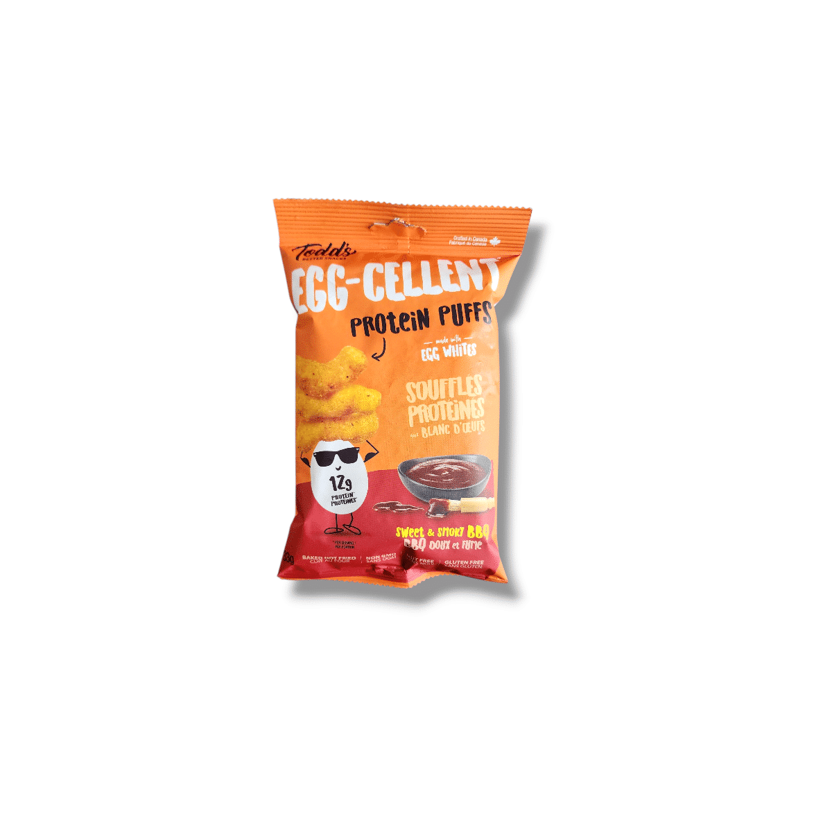 Todd’s Egg-Cellent Protein Puffs Sweet & Smoky BBQ (33g)